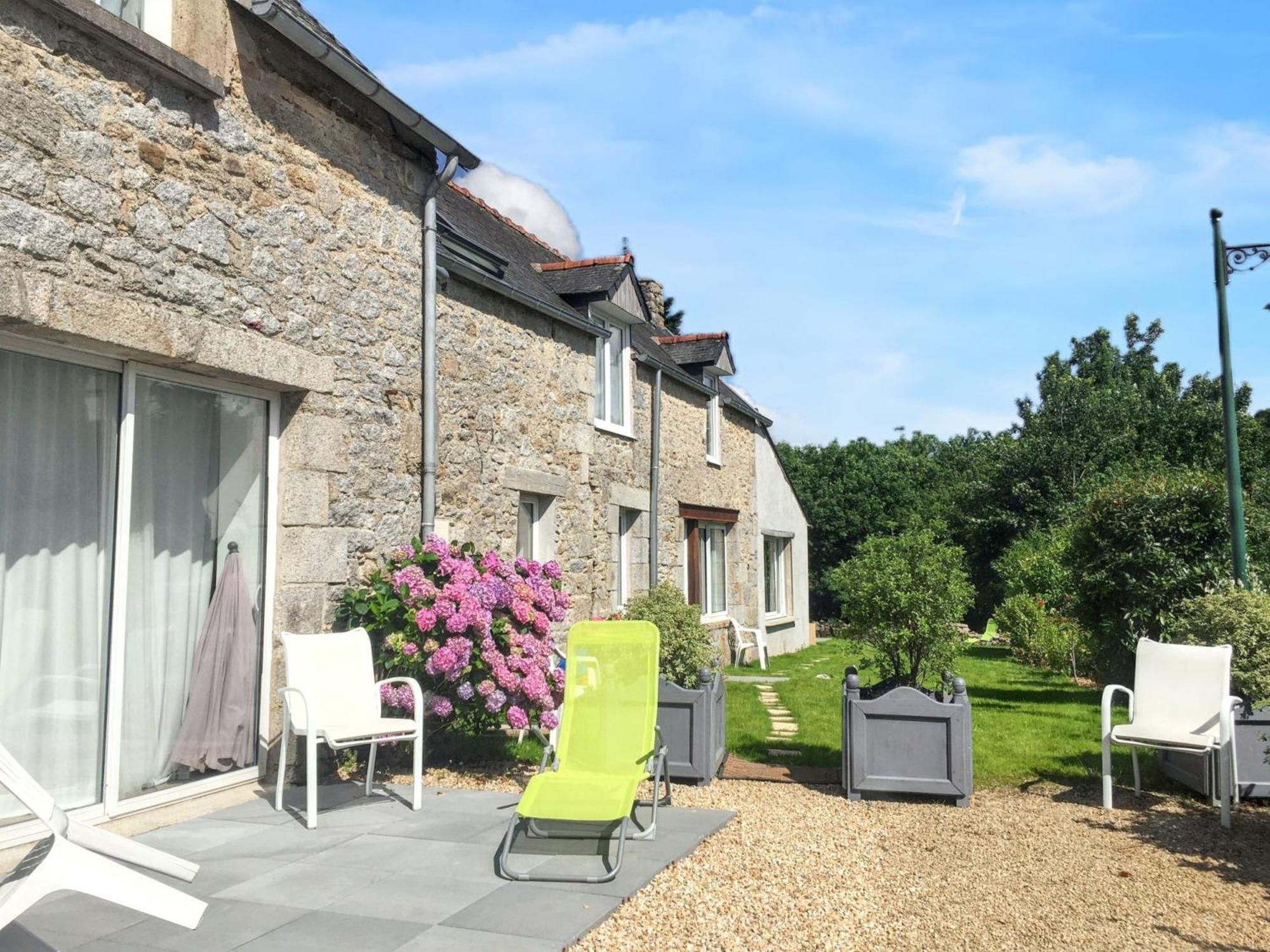 Maison Charmante A Huelgoat + Jardin Relaxant المظهر الخارجي الصورة